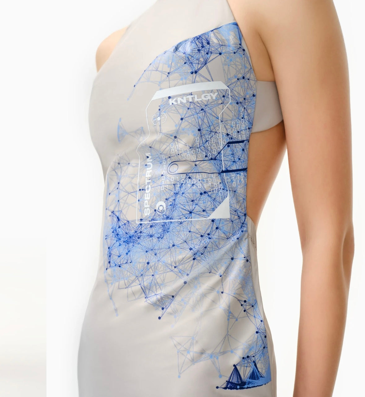 KNTLGY SPACE TECH MINI DRESS