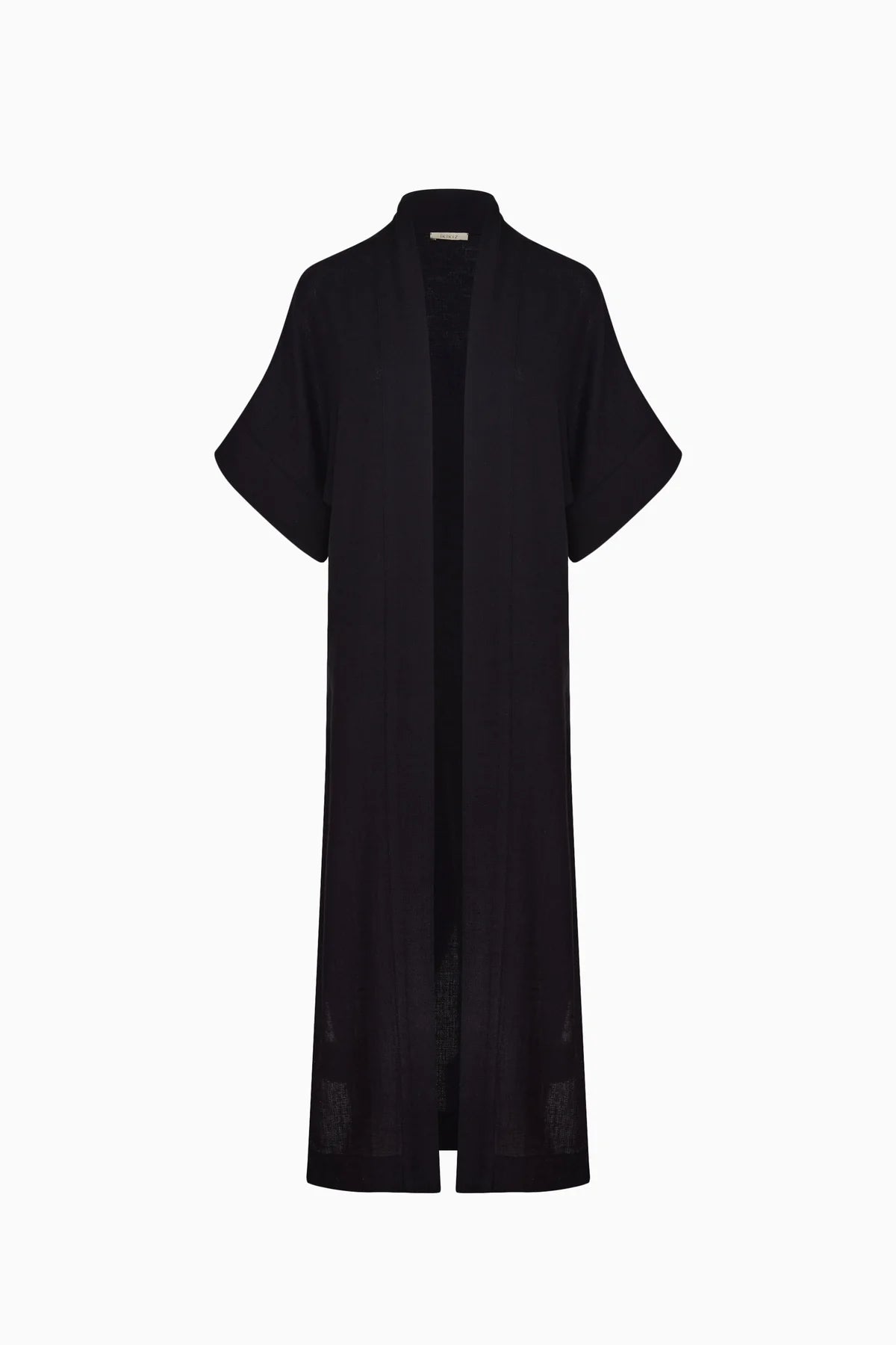 İKİKIZ Siyah Keten Kimono