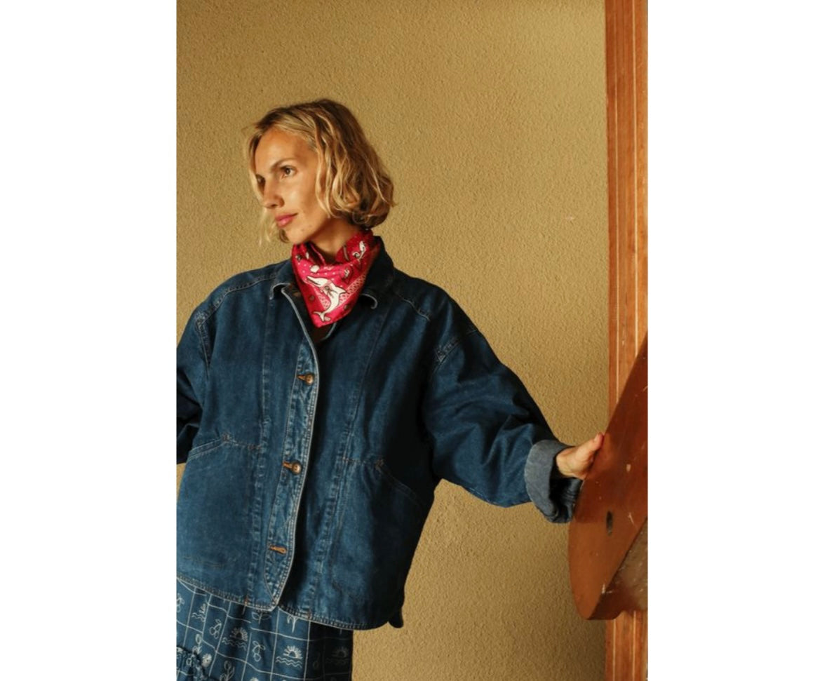 Soie Meme Sea Beauty Silk Scarve