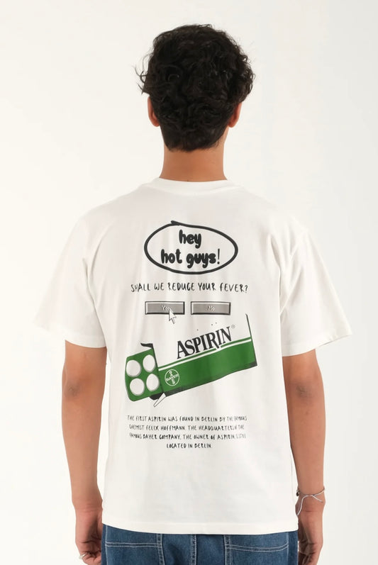 Aspirin White T-shirt