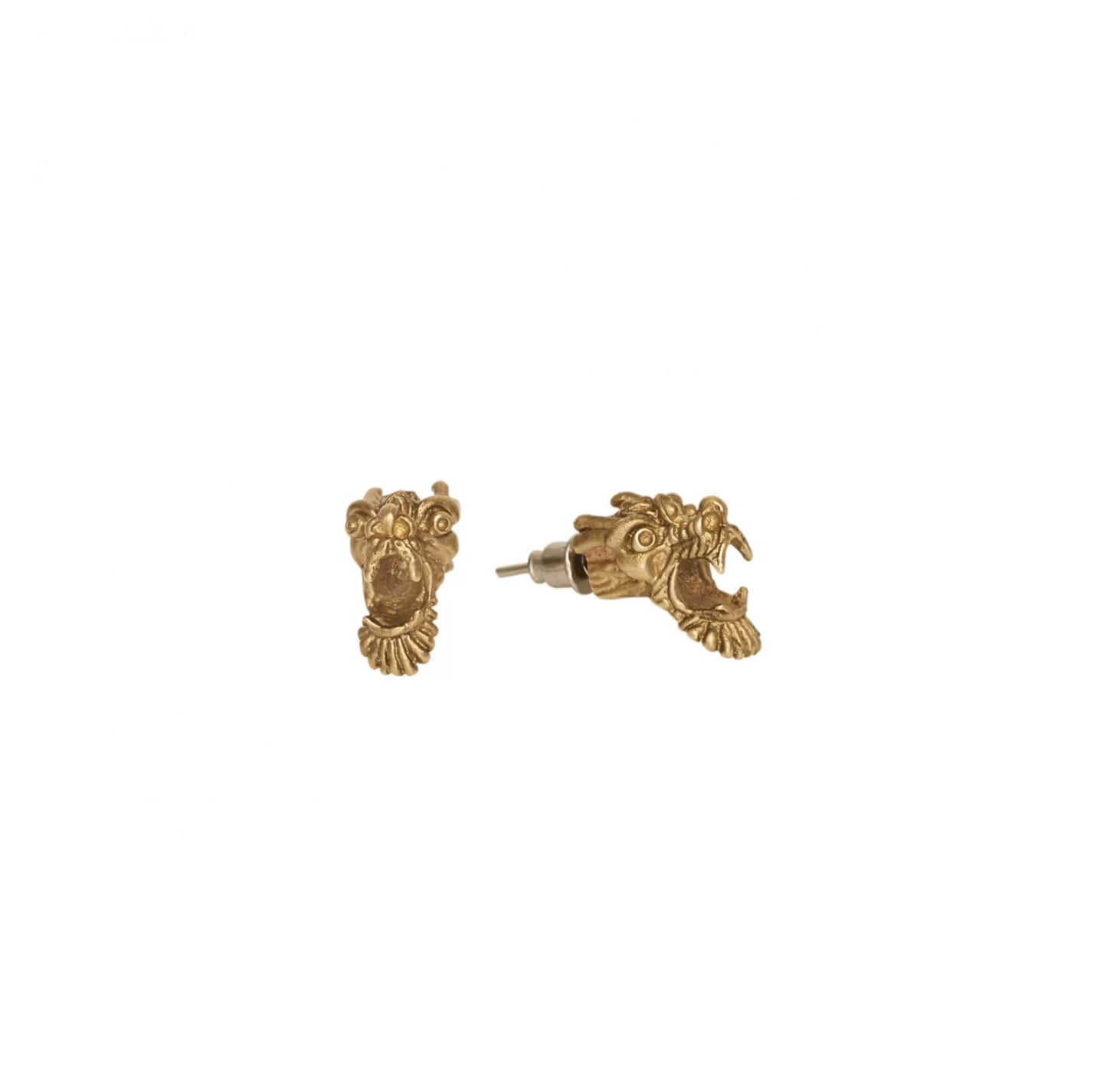 ZEWORKS DRAGON MINI EARRINGS