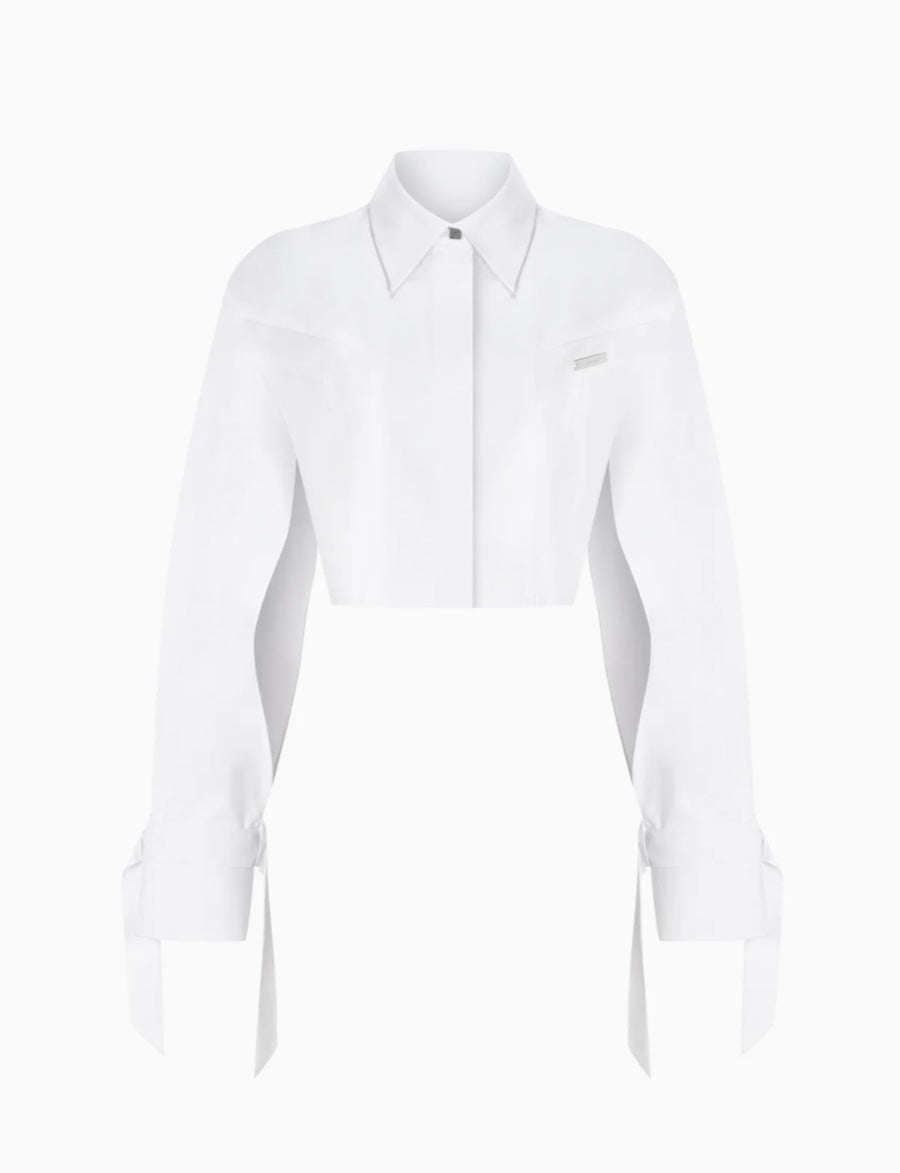 KNTLGY WHITE WOVEN SHIRT