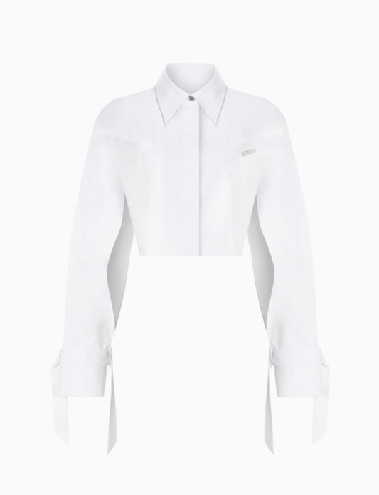 KNTLGY WHITE WOVEN SHIRT