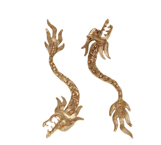 ZEWORKS DRAGON EARRINGS