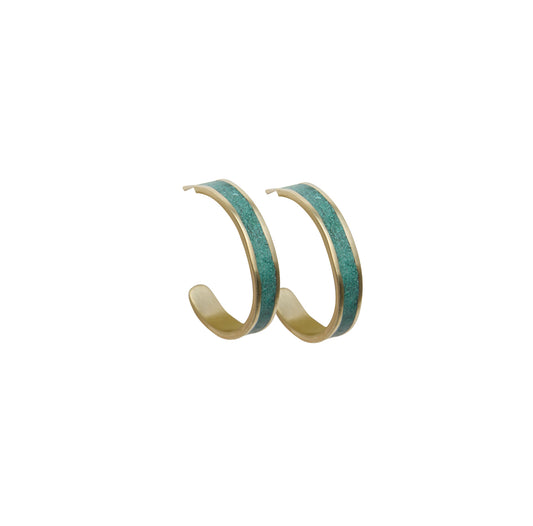 ZEWORKS DORI HOOP EARRINGS