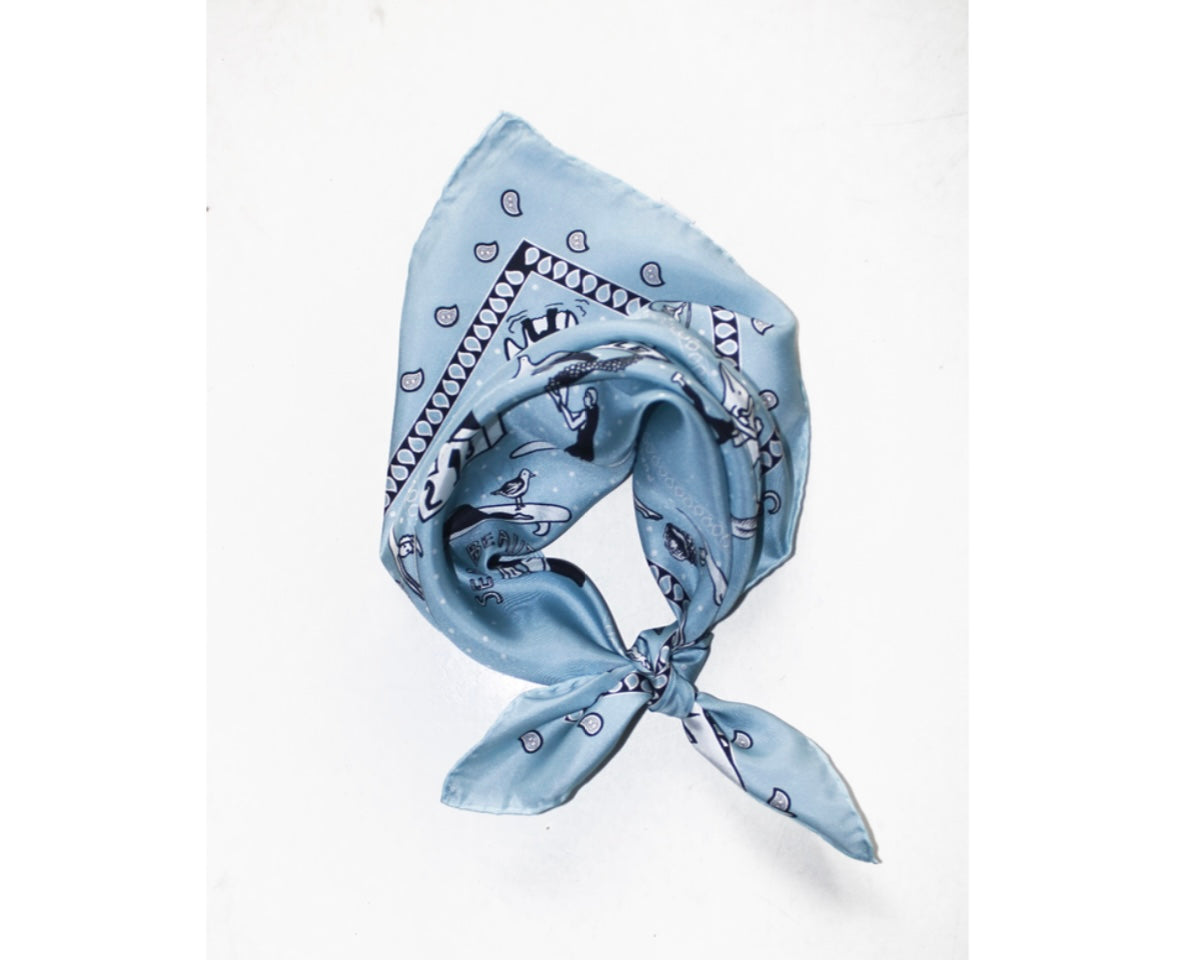 Soie Meme Sea Beauty Silk Scarve