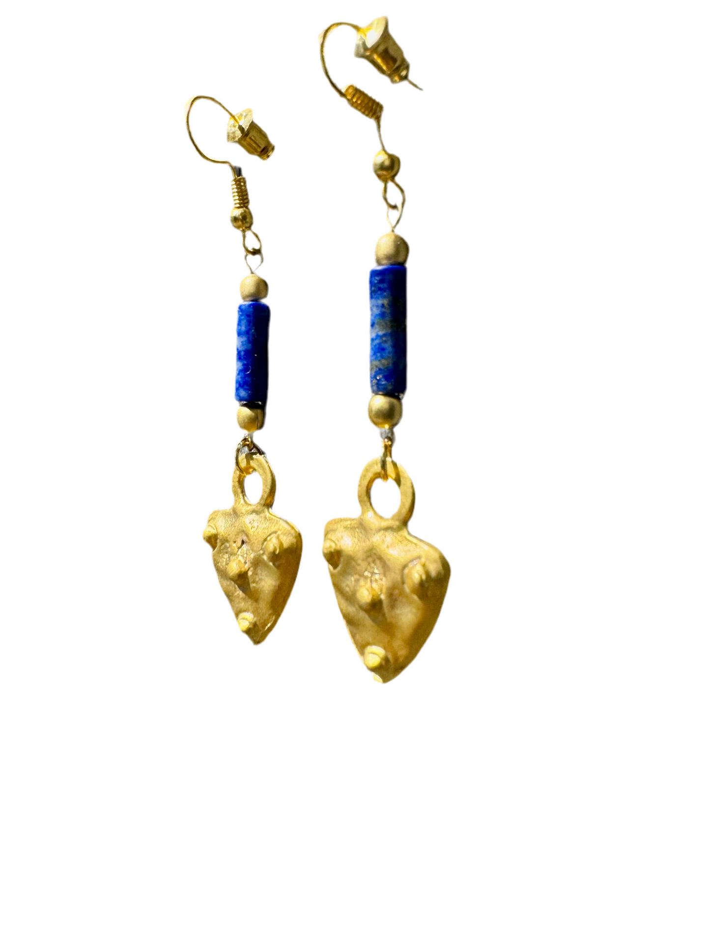 Natural Stones And Pendant Design Earrings