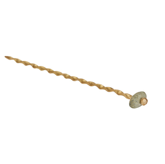 ZEWORKS PEBBLE MOON HAIR STICK